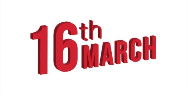 16 Maret Memperingati Hari Apa