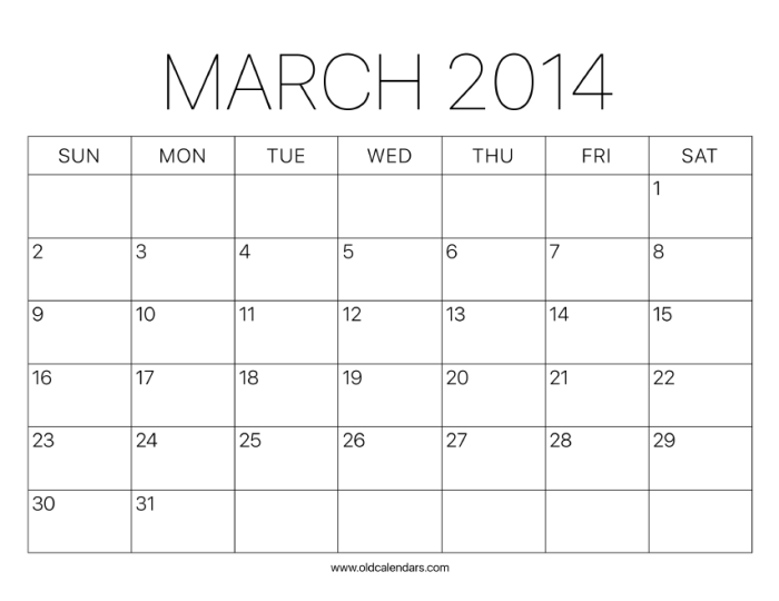March March