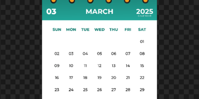 22 Maret 2025 Hari Apa