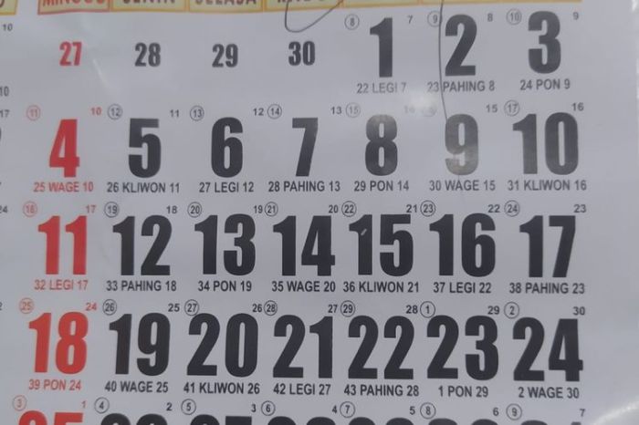 Kalender Maret 2001 Lengkap Dengan Weton