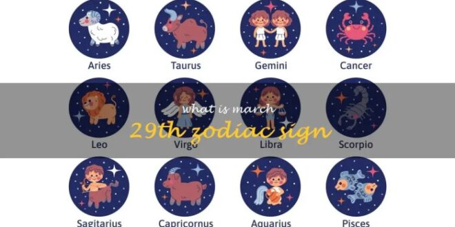 Tanggal 29 Maret Zodiak Apa