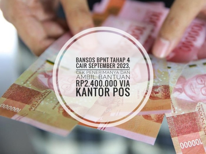 Bpnt Bulan April 2025 Kapan Cair?