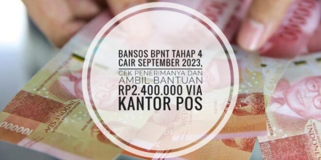 Bpnt 2025 Kapan Cair?