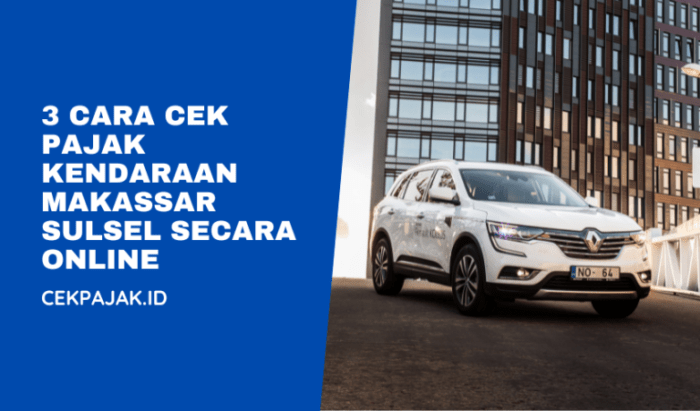 Aplikasi Cek Pajak Kendaraan Sulsel 2025