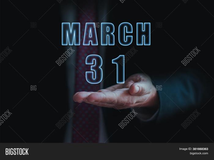 31 Maret Hari Apa