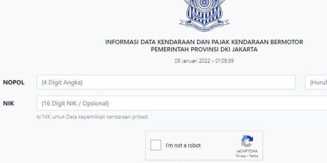 Cek Pajak Kendaraan Online Jakarta 2025