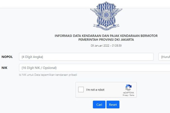 Cek Pajak Kendaraan Online Jakarta 2025