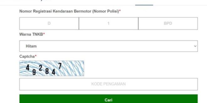 Cara Cek Pajak Kendaraan Jawa Barat 2025