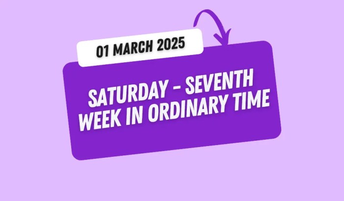Bacaan Minggu 3 Maret 2025