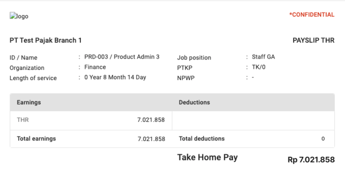Kalkulator Pph 21 THR Maret 2025