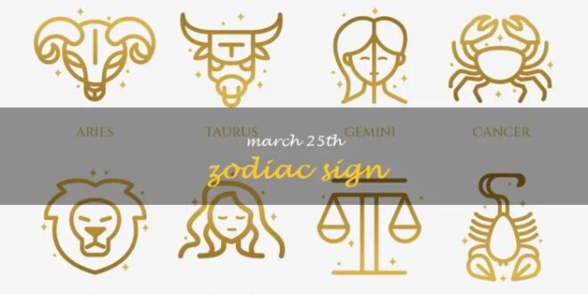 Zodiak Bulan Maret Tanggal 25
