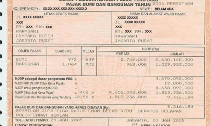 Cara Bayar Pajak Pbb Online 2025