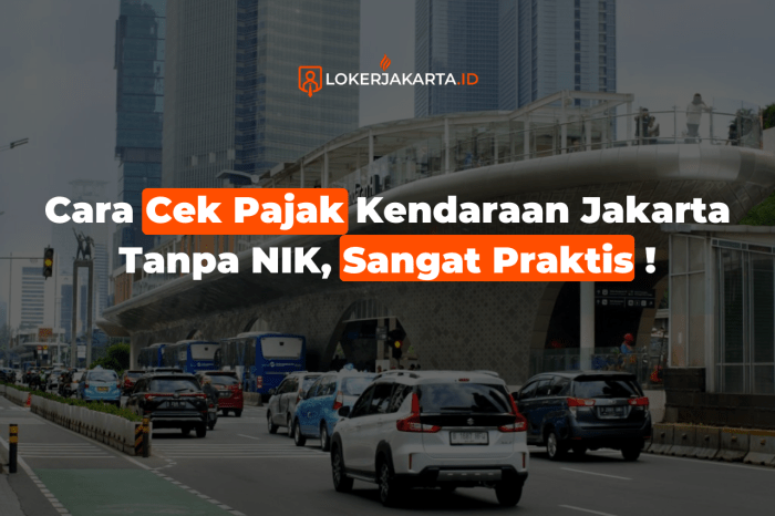 Cara Cek Pajak Kendaraan Jakarta 2025