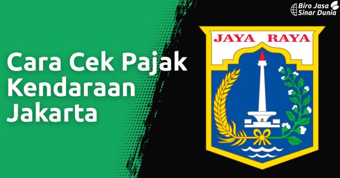 Cek Pajak Online Jakarta 2025