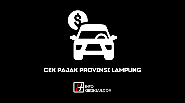 Cek Pajak Kendaraan Lampung 2025