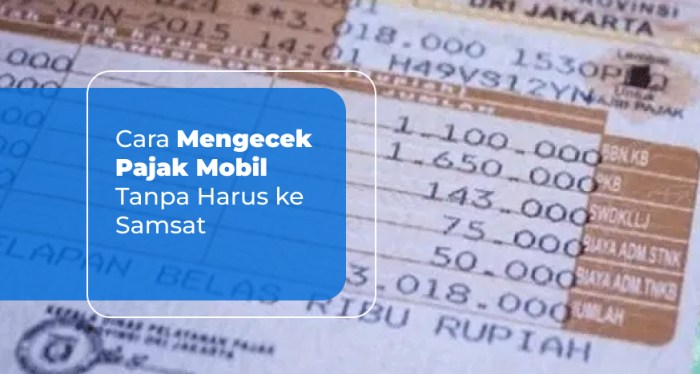 Cek Pajak Kendaraan Medan 2025