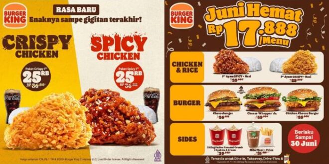 Promo Burger King Maret 2025