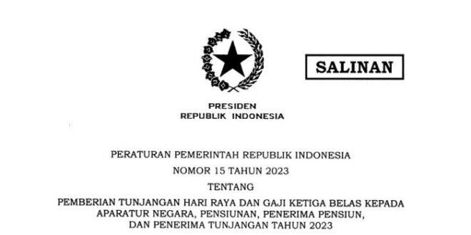 Berita Gaji 13 Dan THR Maret 2025