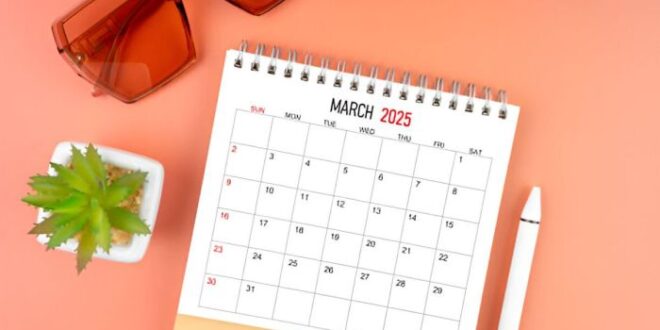 Bulan Maret Berapa Hari
