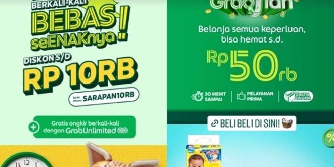 Kode Promo Grab Maret 2025 Tunai