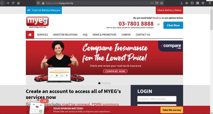 Renew myeg renewal Cara Pajak Motor Online 2025