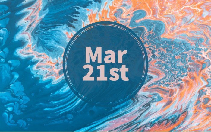 March zodiac Zodiak Tanggal 21 Maret