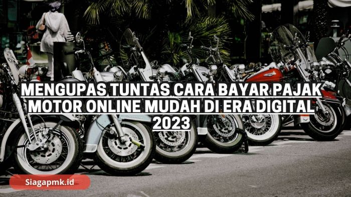 Cara Bayar Pajak Motor Online 2025