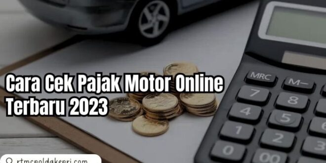 Cek Denda Pajak Motor 2025