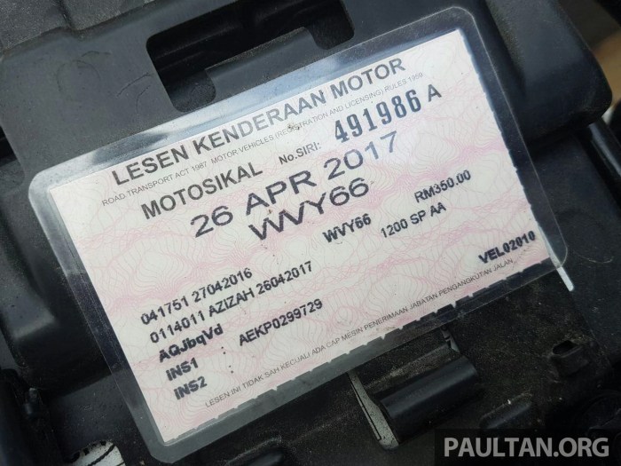 Syarat Bayar Pajak Motor 2022 2025