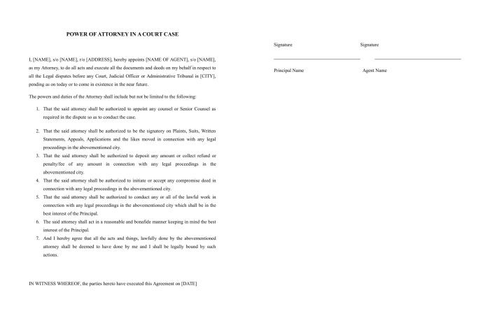 Attorney power special loan mortgage word legal pdf docs Surat Kuasa Bayar Pajak 2025