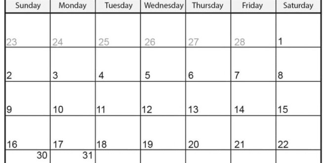 Kalender Lengkap Maret 2025