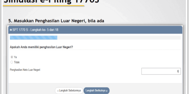Pengisian SPT 1770 S 2025