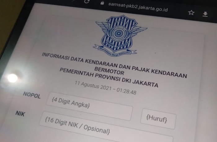 Cek Pajak Kendaraan Online Ntb 2025