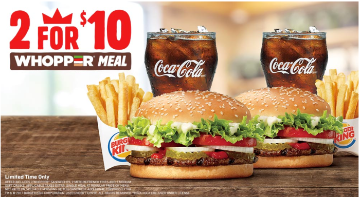Promo Burger King Maret 2025