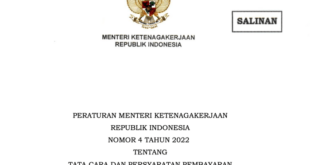 Aturan Pembayaran THR Maret 2025 Menurut Depnaker