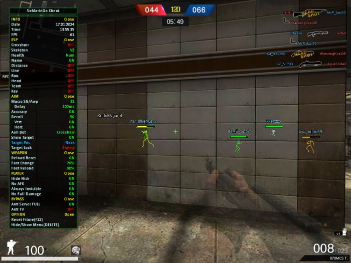 Cheat Point Blank Zepetto Maret 2025