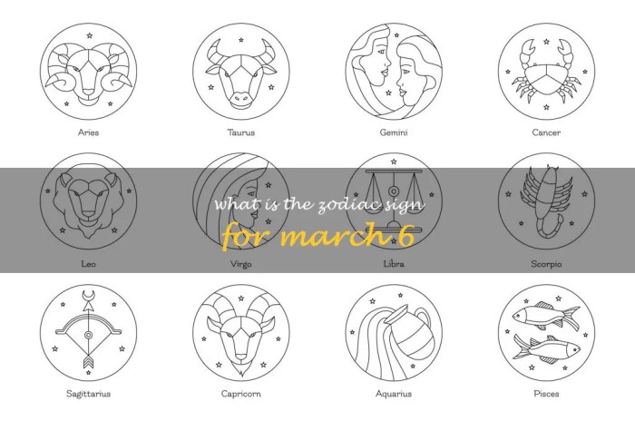 Zodiak Bulan Maret Tanggal 6