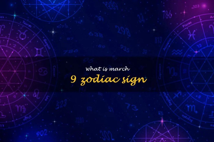 Zodiak Tanggal 9 Maret