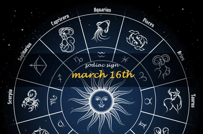 Zodiak Bulan Maret Tanggal 16