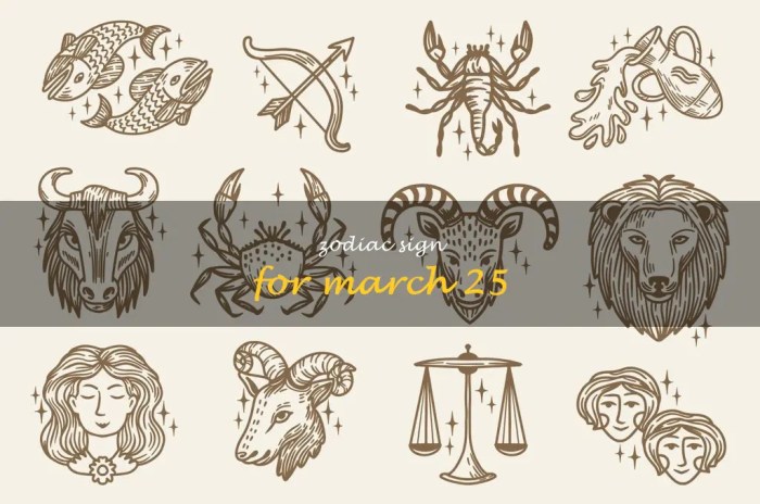 Zodiak Bulan Maret Tanggal 25