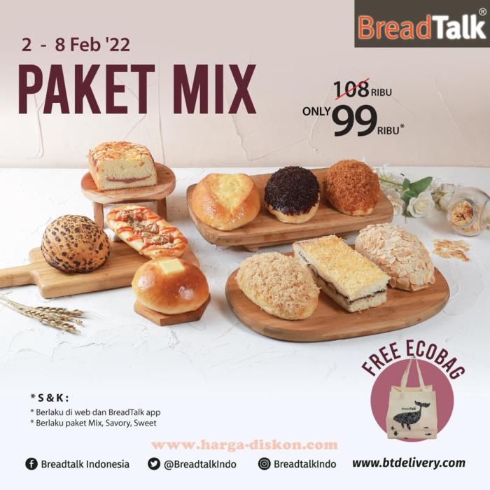 Breadtalk ulang maret cuma hari mulai senin Breadtalk ulang maret cuma hari mulai senin