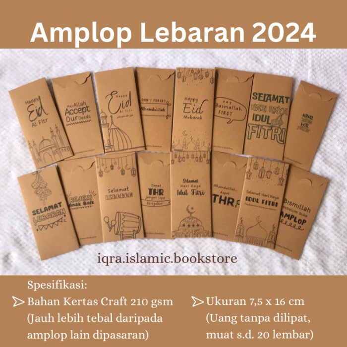 Amplop THR Maret 2025 Idul Fitri