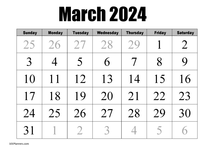 Hari Besar Di Bulan Maret