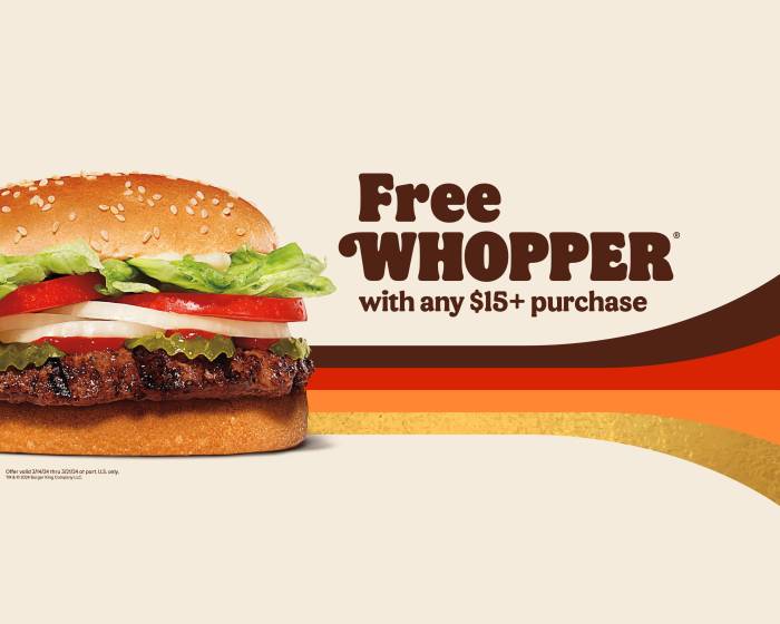 Kupon Burger King Maret 2025