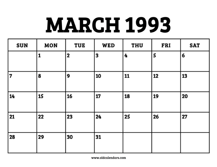 Calendar 1993 march printable altervista luirig month year php Calendar 1993 march printable altervista luirig month year php