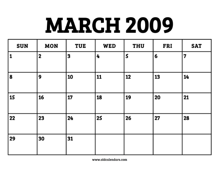 March calendar 2009 lsu sai edu organizations student March calendar 2009 lsu sai edu organizations student