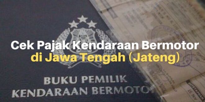Cek Pajak Mobil Jawa Barat 2025