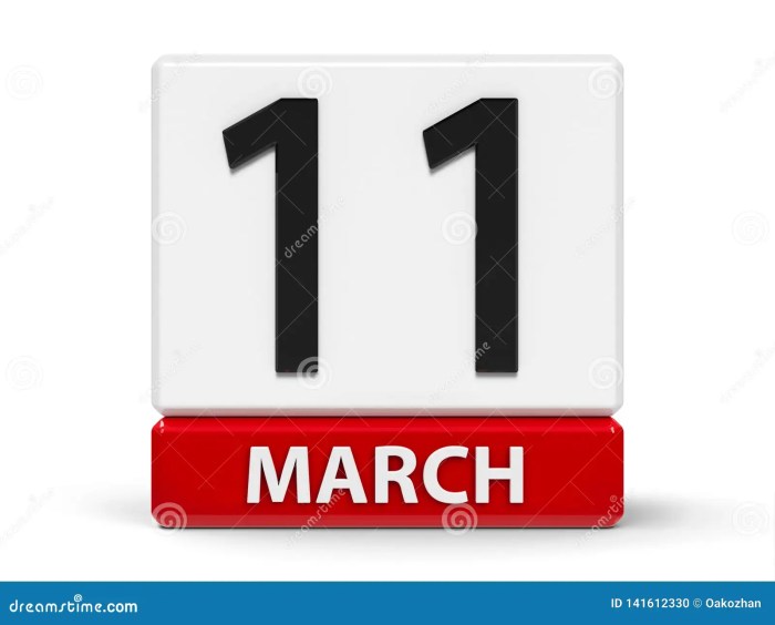11 Maret Hari Apa