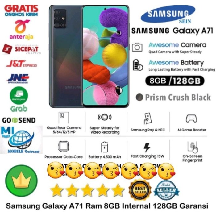 Harga Samsung A71 Maret 2025