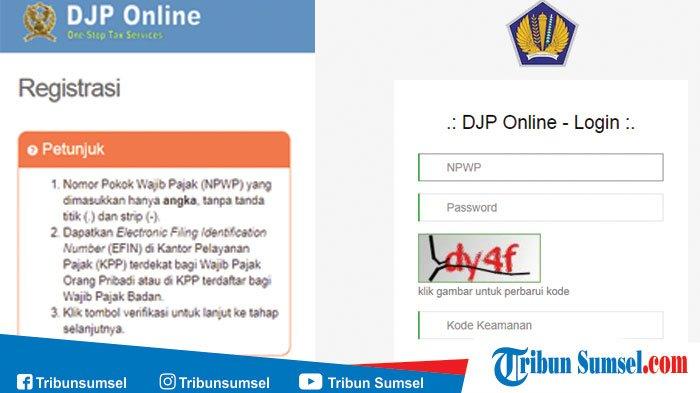 Pajak Djp Online Registrasi 2025